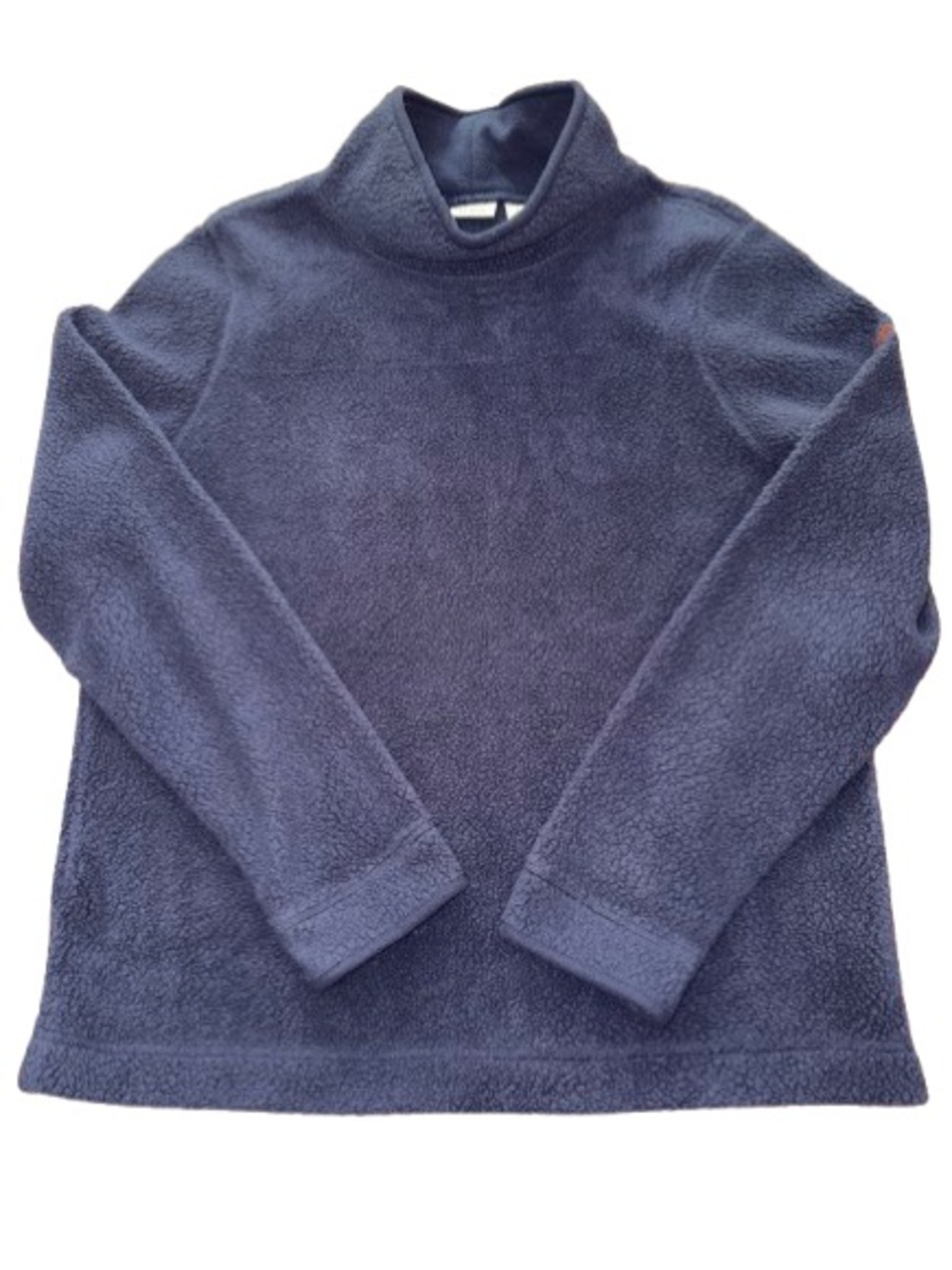 L.L. Bean Navy Turtleneck Fleece Sweater size L